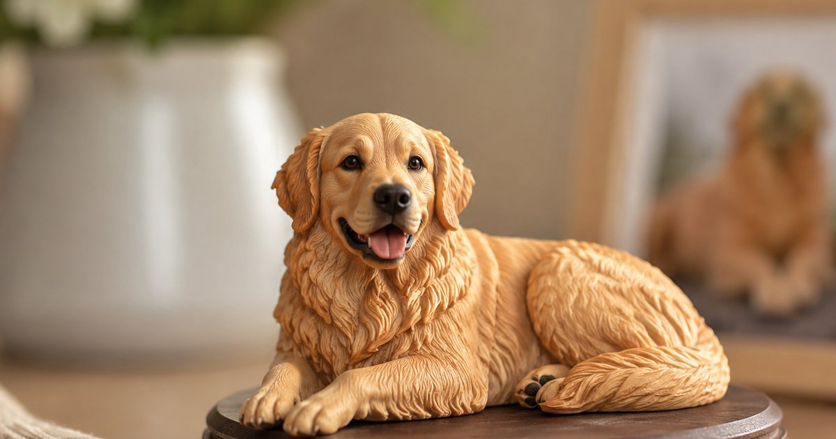 custom 3D printed pet dog memorial keepsake