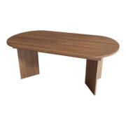 Ausziehbarer Esstisch 160/200 * 90 cm, geeignet für 6–8 Personen, Esstisch mit abgerundeten Ecken, v - Image 12