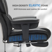 Office Chair with Foot Rest and Waist Lumber Support, Ergonomic Gaming Chair with Adjustable Height - Image 7