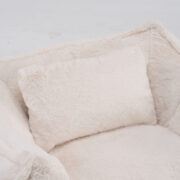 Giant Bean Bag Chair with pillow, Comfy Large Bean Bag Chairs for Adults and Kids, Faux Fur Floor So - Image 13
