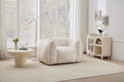 Giant Bean Bag Chair with pillow, Comfy Large Bean Bag Chairs for Adults and Kids, Faux Fur Floor So - Image 22