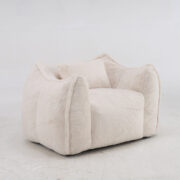 Giant Bean Bag Chair with pillow, Comfy Large Bean Bag Chairs for Adults and Kids, Faux Fur Floor So - Image 11