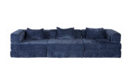 Compression Sofa,Convertible Floor Sofa Bed with Fixed-Shape Frame, Boneless Modular Sectional Sofa, - Image 22