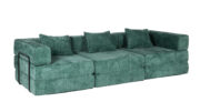 Compression Sofa,Convertible Floor Sofa Bed with Fixed-Shape Frame, Boneless Modular Sectional Sofa, - T6011S00038 - Image 23