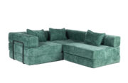 Compression Sofa,Convertible Floor Sofa Bed with Fixed-Shape Frame, Boneless Modular Sectional Sofa, - T6011S00038 - Image 24