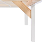 House bed with 2 drawers, single bed, day bed, children's bed with 2 windows, pine frame, MDF, - Image 17