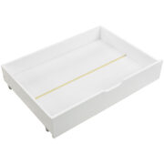 House bed with 2 drawers, single bed, day bed, children's bed with 2 windows, pine frame, MDF, - Image 20