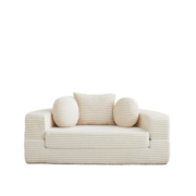 Ein vielseitiges 4-in-1-Schlafsofa, ideal für kompakte Wohnräume, das sowohl als halbrundes Sofa als - Image 16