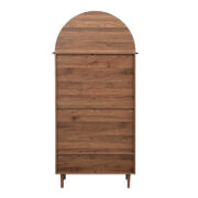 Kleiderschrank mit Schubladen, Holztüren mit Leinenstoff-Bezug, großer Stauraum, Garderobenschrank f - Image 24