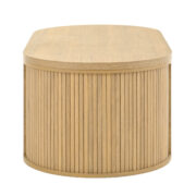 Anhebbarer Couchtisch, Couchtisch mit gebogenen Holzseiten, ausziehbarem Regal, anhebbarer Tischplat - Image 24