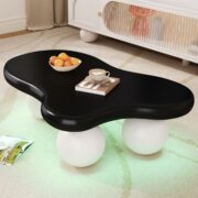 Cloud Style Coffee Table with LED Lighting – 16 Colors Selectable, Coffee Table, Cloud-Shaped Design, Run - Image 10