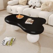 Cloud Style Coffee Table with LED Lighting – 16 Colors Selectable, Coffee Table, Cloud-Shaped Design, Run - Image 11