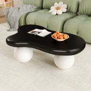Cloud Style Coffee Table with LED Lighting – 16 Colors Selectable, Coffee Table, Cloud-Shaped Design, Run - Image 8