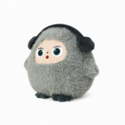 Interactive Plush Toy with Smart Voice, LED Eyes, Rechargeable Battery, App-Connected (Tuya) - Image 2
