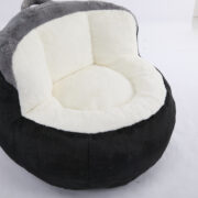 Oversized Bean Bag Chairs,Multicolor Faux Fur Couch Filled with Shredded Sponge,Large Lounger Sofa F - Image 13