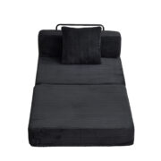 Floor Couch,Compression Sofa,Convertible Floor Sofa Bed-with Pillow Back Support Armrest,Comfy Singl - Image 14