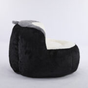 Oversized Bean Bag Chairs,Multicolor Faux Fur Couch Filled with Shredded Sponge,Large Lounger Sofa F - Image 15
