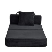 Floor Couch,Compression Sofa,Convertible Floor Sofa Bed-with Pillow Back Support Armrest,Comfy Singl - Image 15