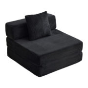 Floor Couch,Compression Sofa,Convertible Floor Sofa Bed-with Pillow Back Support Armrest,Comfy Singl - Image 10